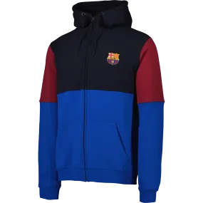 Sport Design Barcelona Color Block West Zip Hoodie