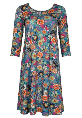 Spring Flora Swing Dress