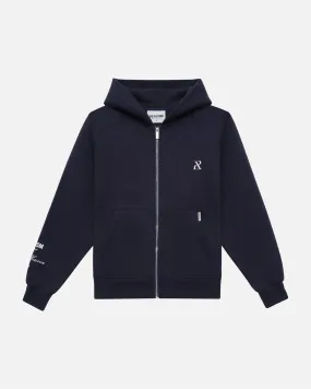 SSS REALISM RADIANT ZIP HOODIE ROYAL NAVY