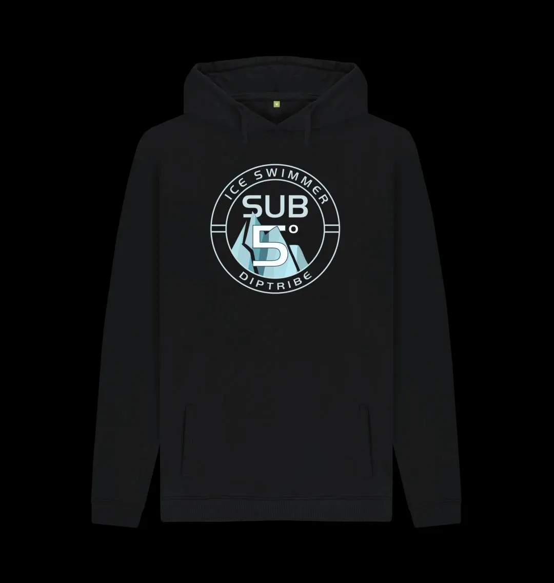 Sub 5 Ice Swimmer Arctic Men's Hoodie