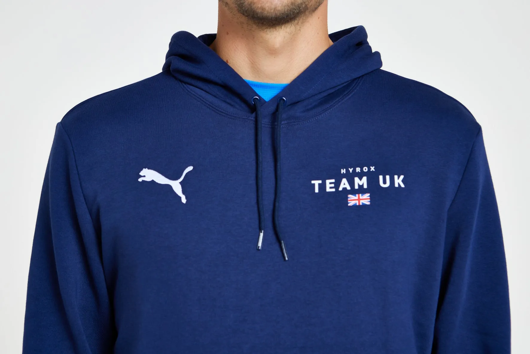 TEAM UK teamGOAL 23 Causals Hoody M - Blue