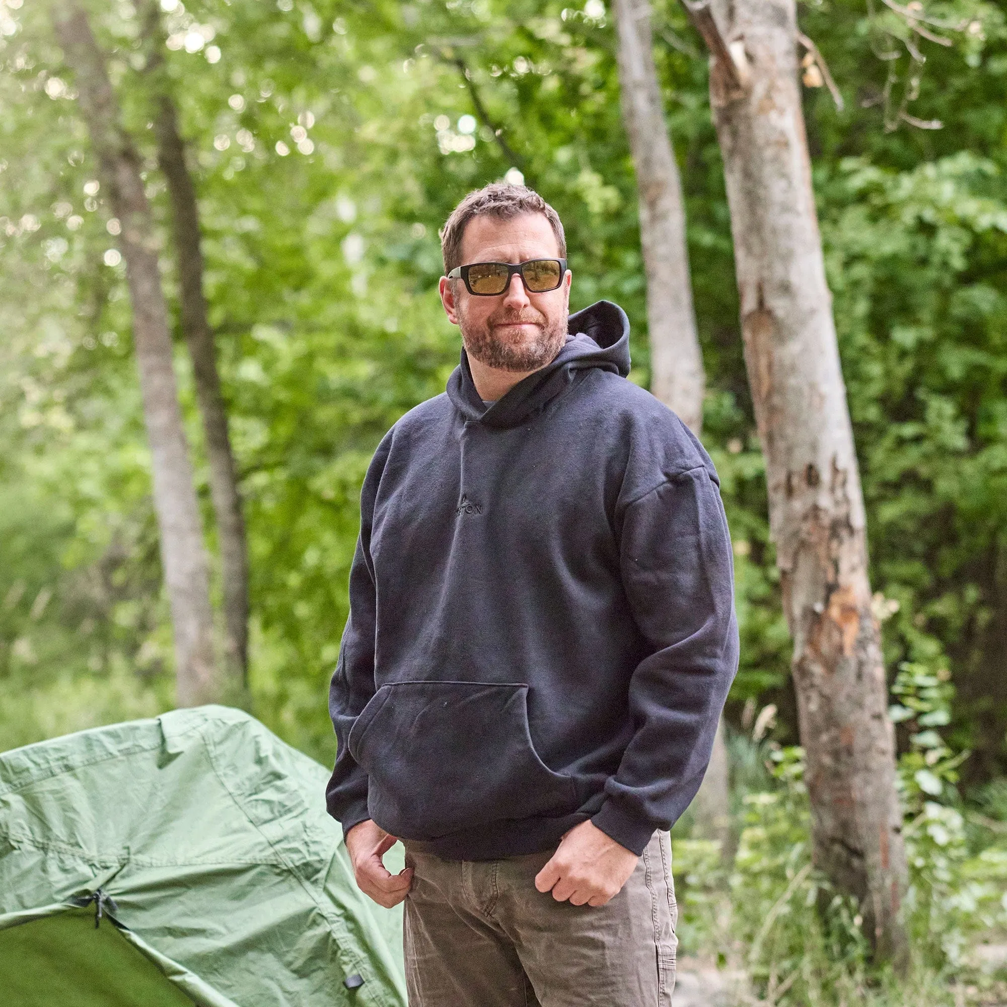 Teton Embroidered Logo Hoodie