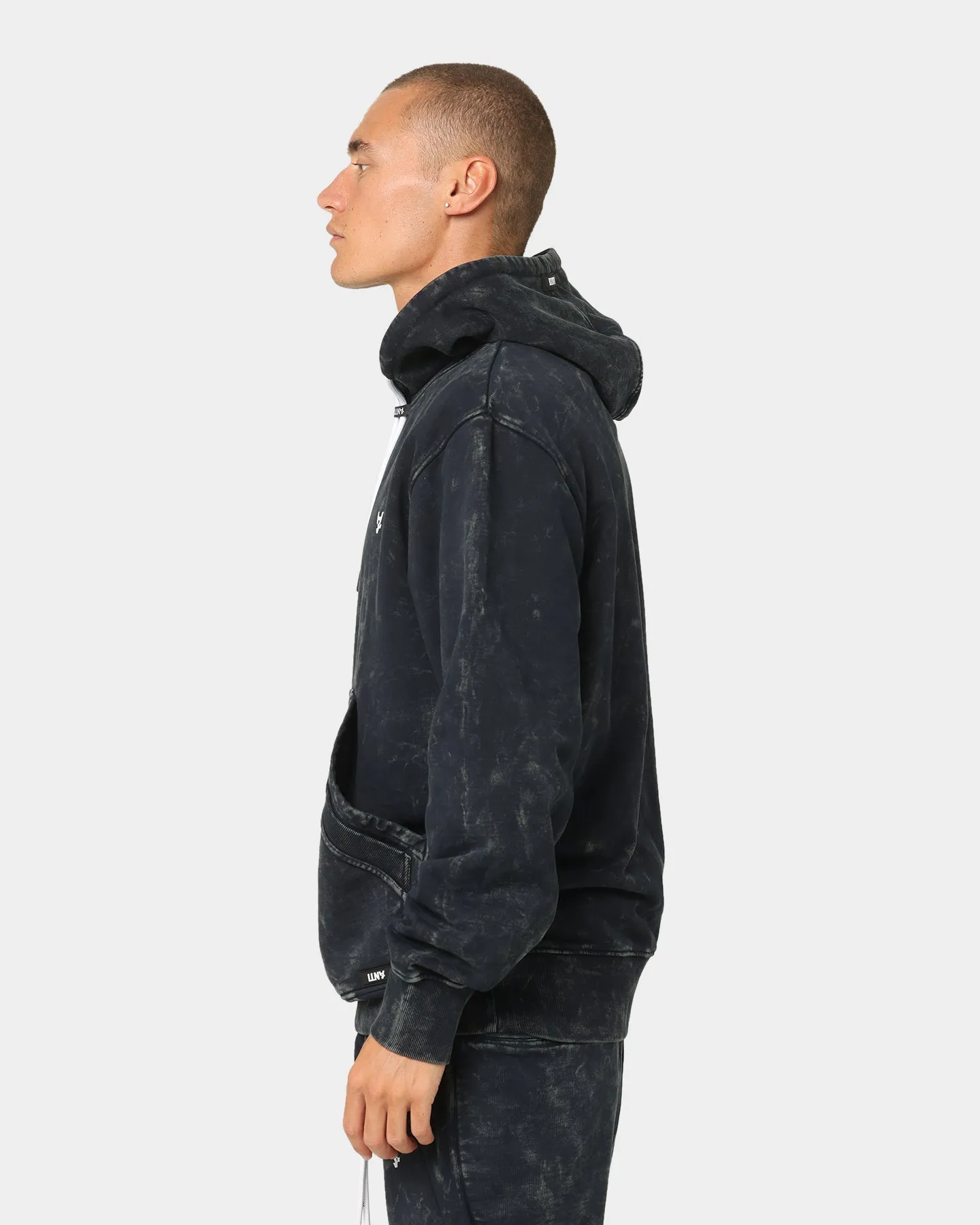 The Anti Order Anti Essential Hoodie Navy Crystal