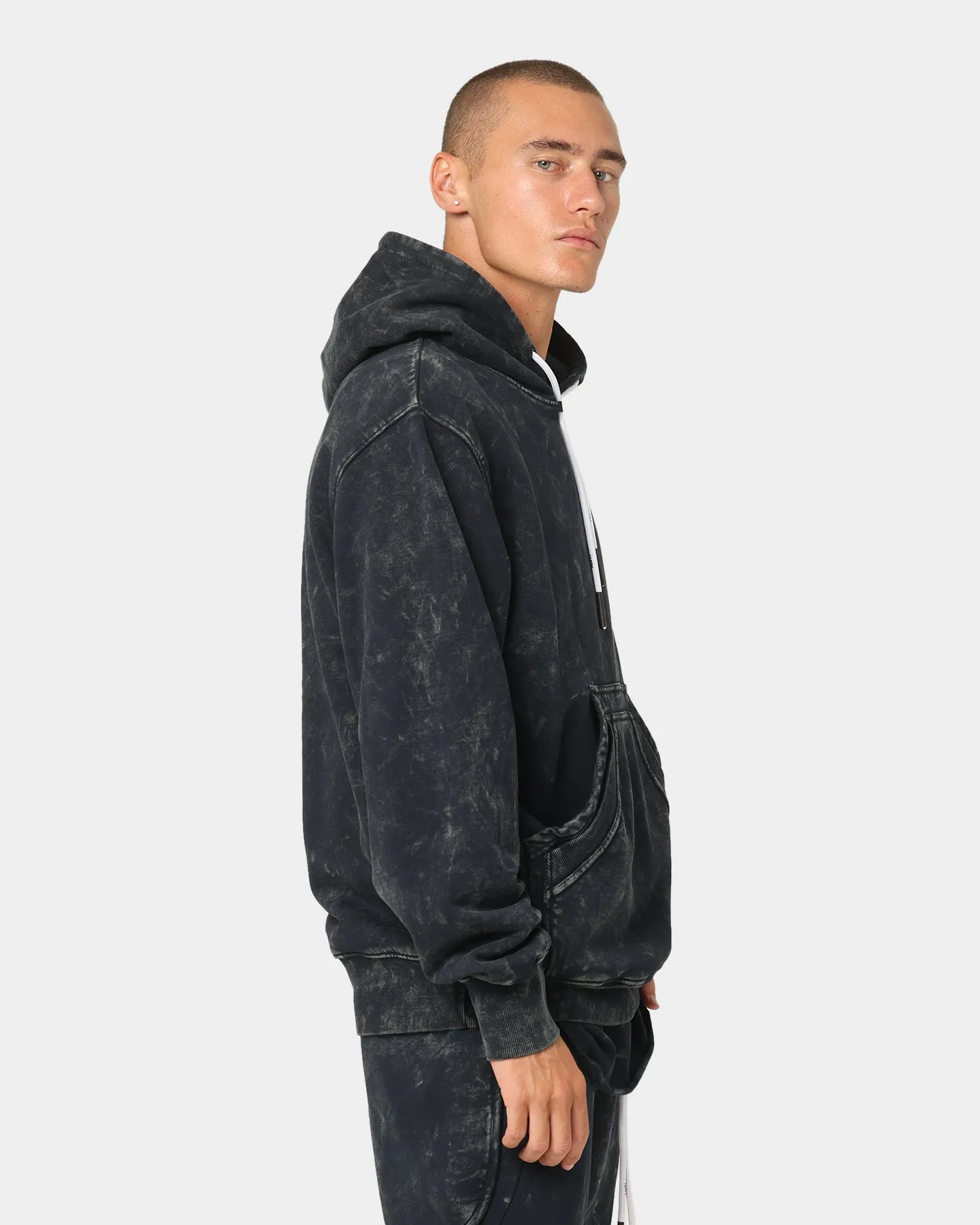 The Anti Order Anti Essential Hoodie Navy Crystal