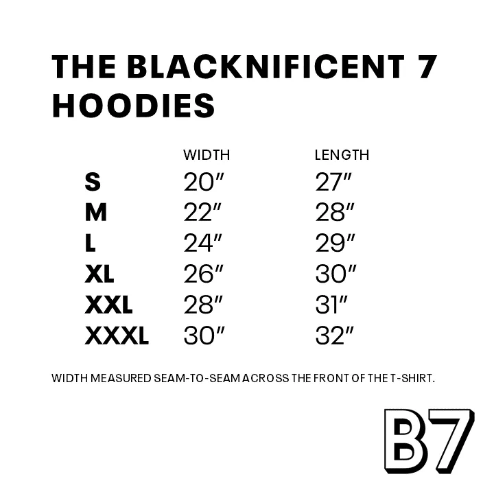 The Blacknificent 7 Logo Hoodie