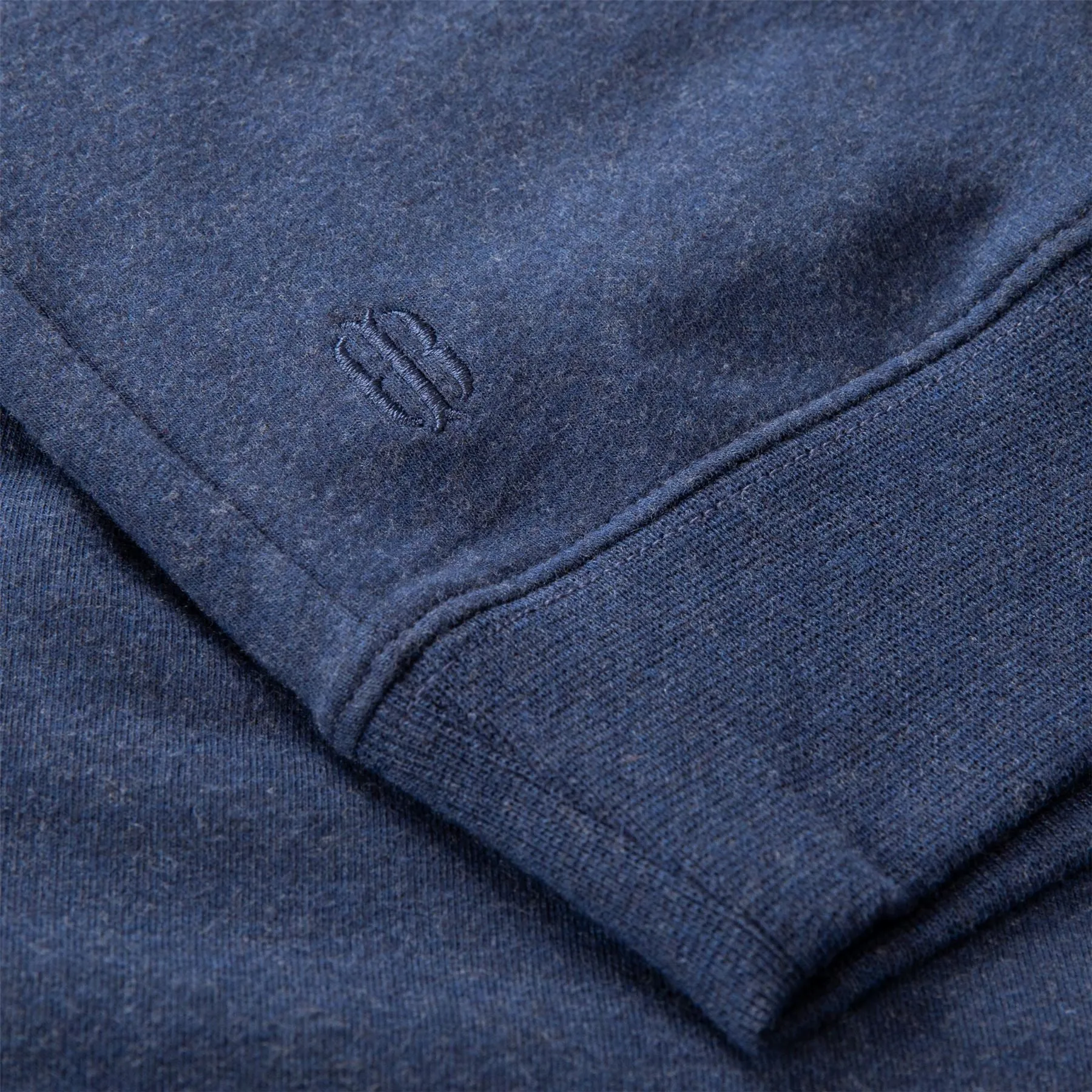 The Lawson Performance Hoodie Heathered Atlantic - AW24