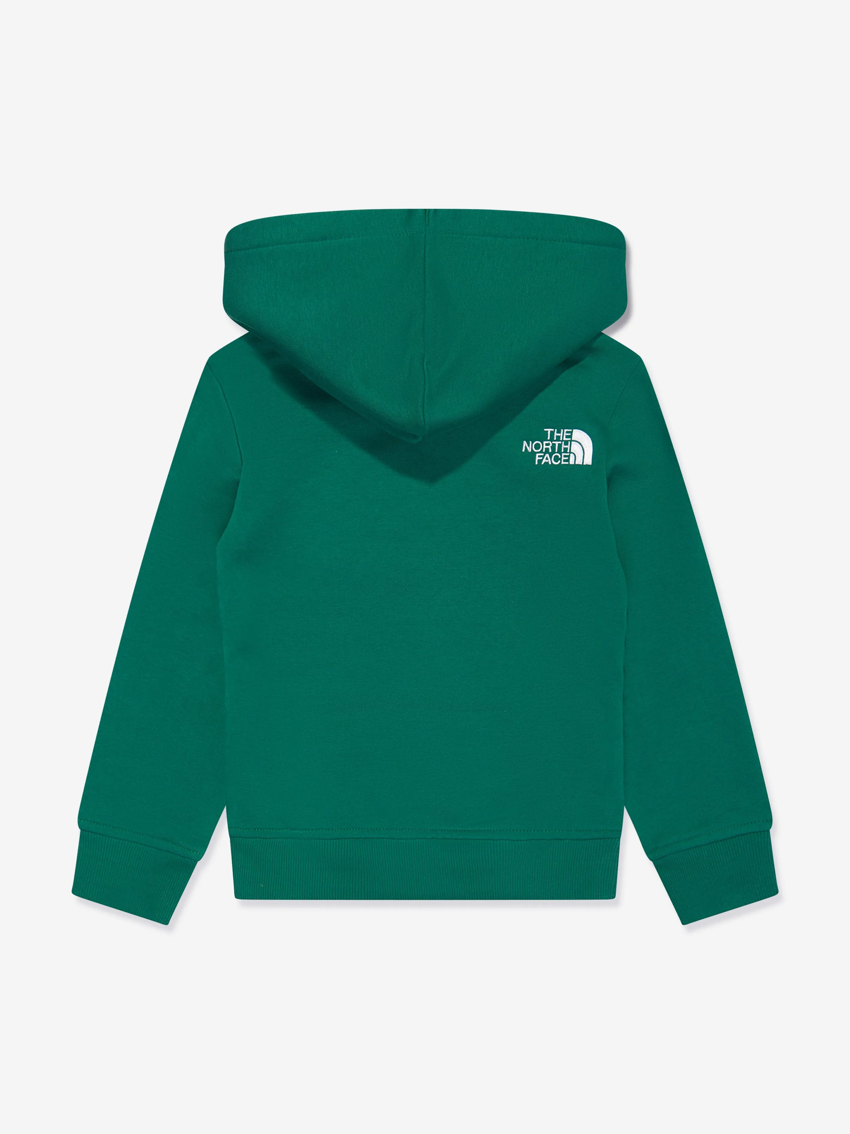 The North Face Boys Drew Peak Hoodie in Green