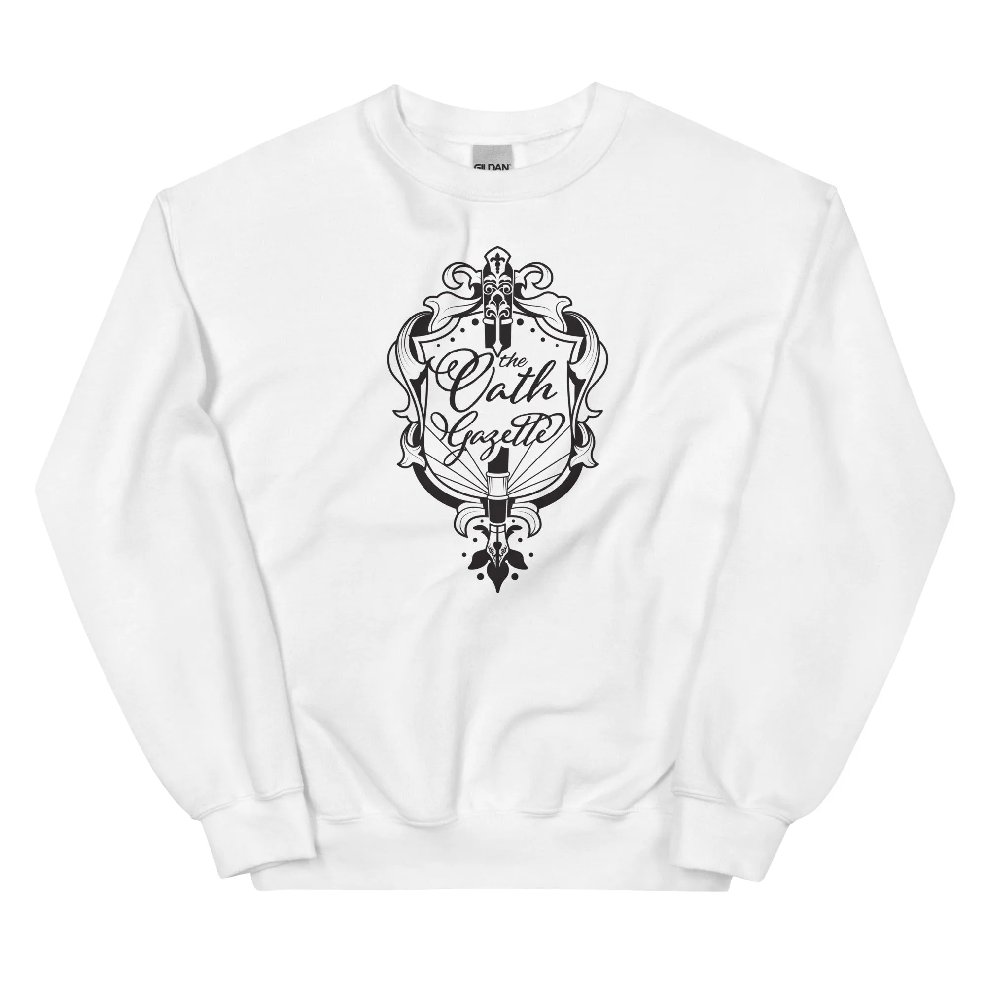 The Oath Gazette Sweatshirt — White