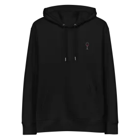 The Red Wine Glass eco hoodie