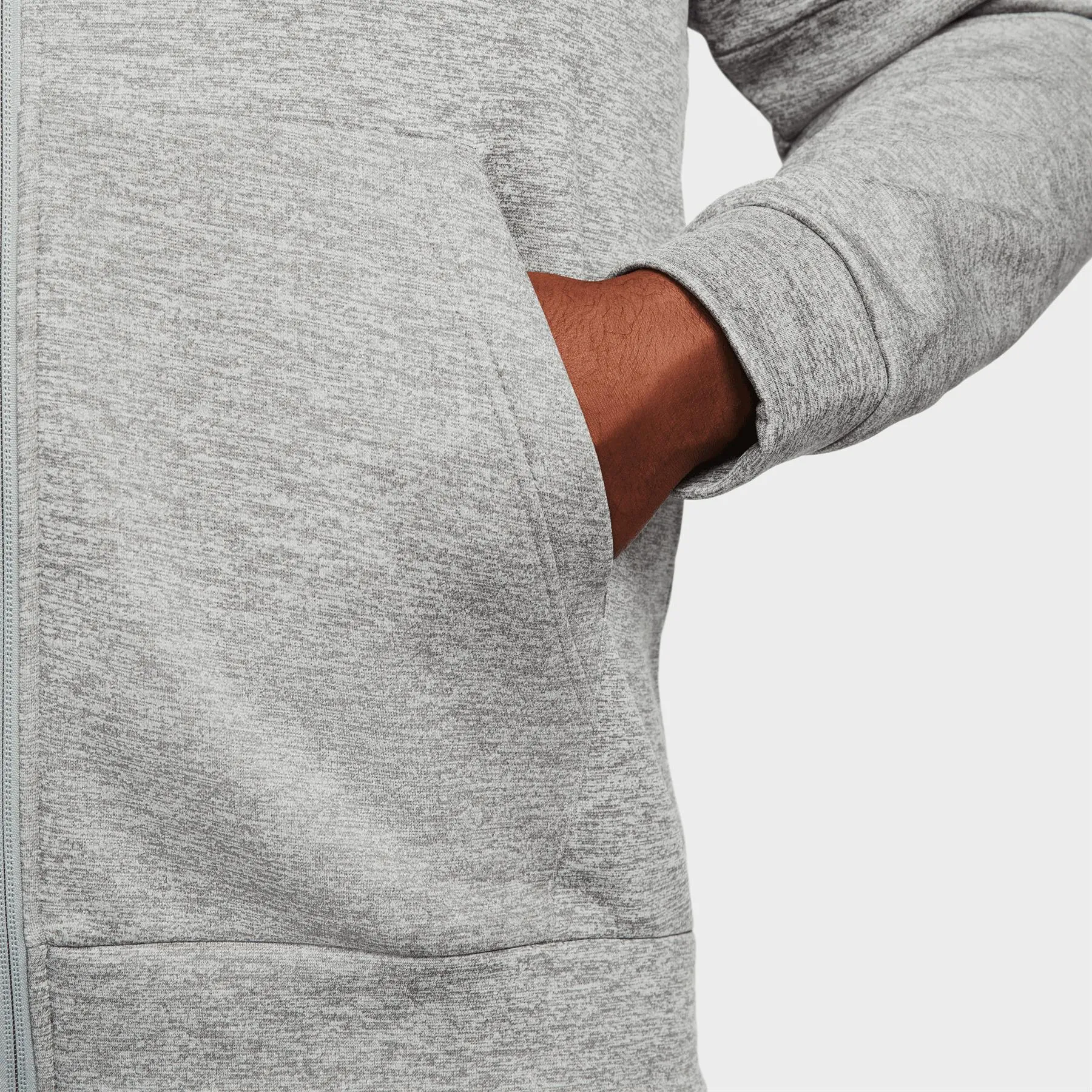 Therma-FIT Full Zip Soft Fleece NGC Hoodie Grey - SS24