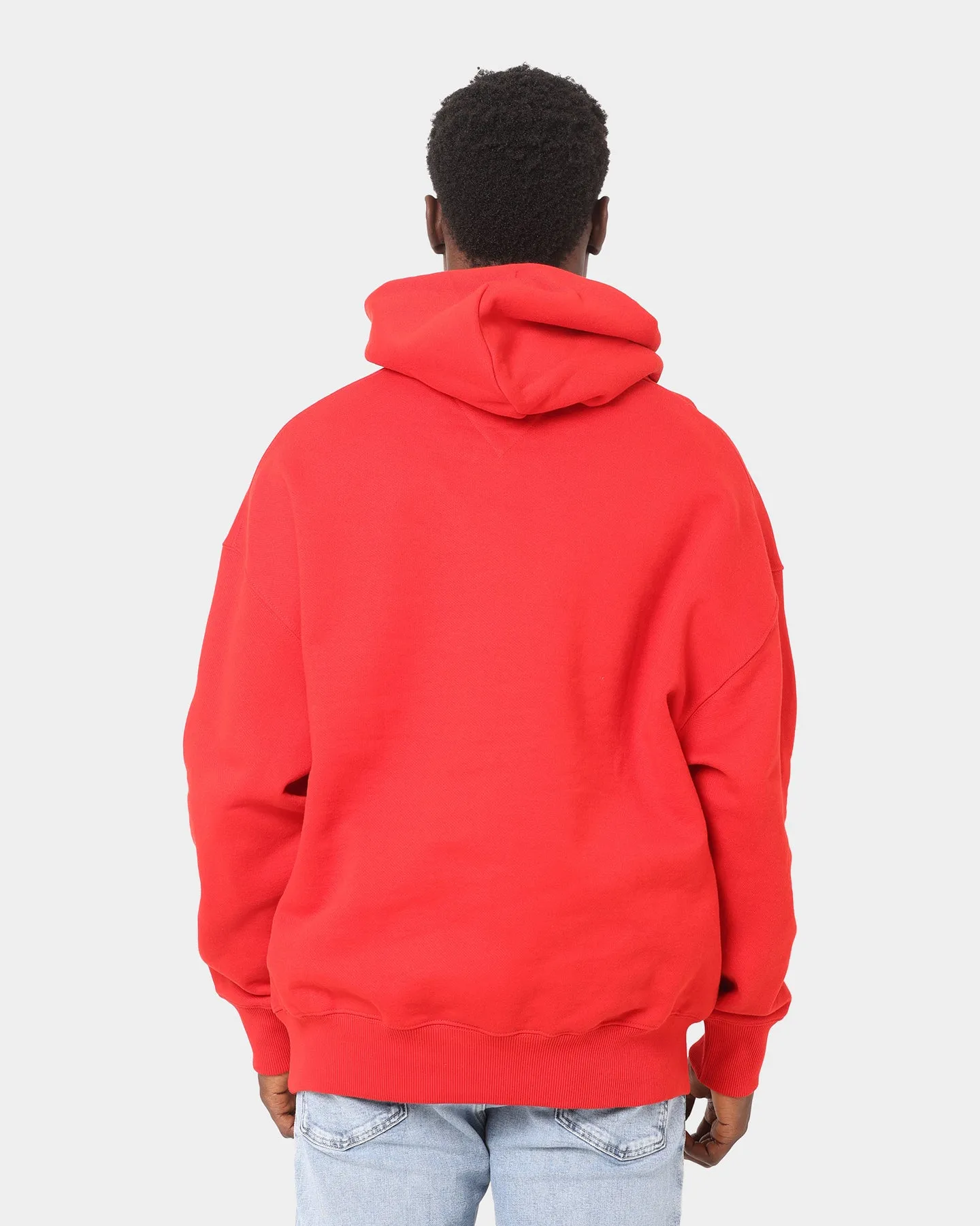 Tommy Jeans Tommy Badge Hoodie Deep Crimson