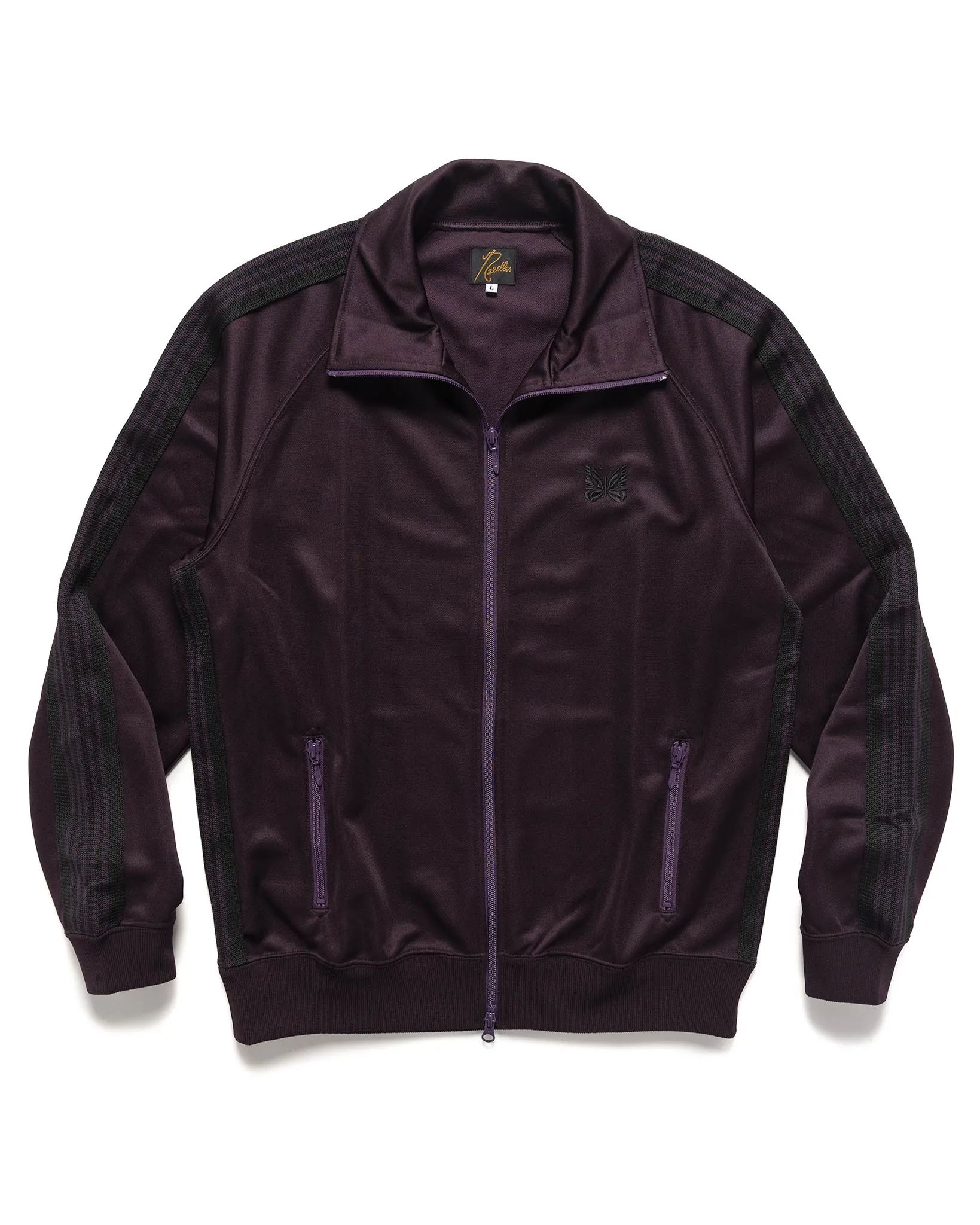 Track Jacket - Poly Smooth Dark Purple