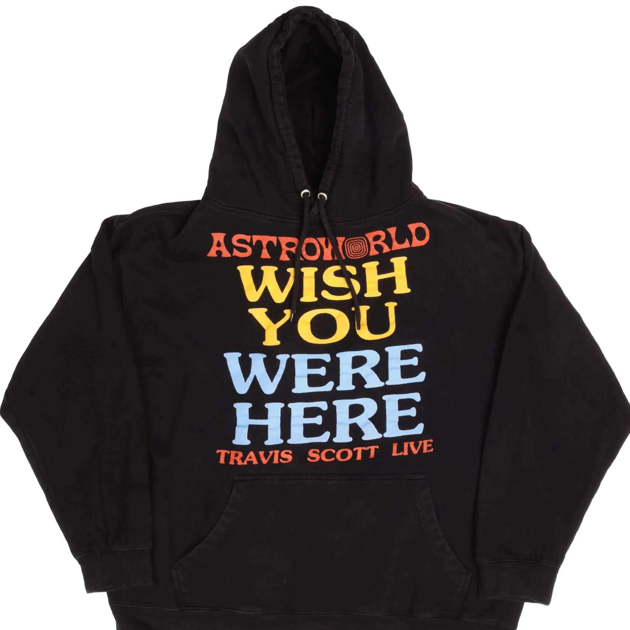 TRAVIS SCOTT ASTROWORLD 2019 TEDDY BEAR HOODIE SWEATSHIRT SIZE XL