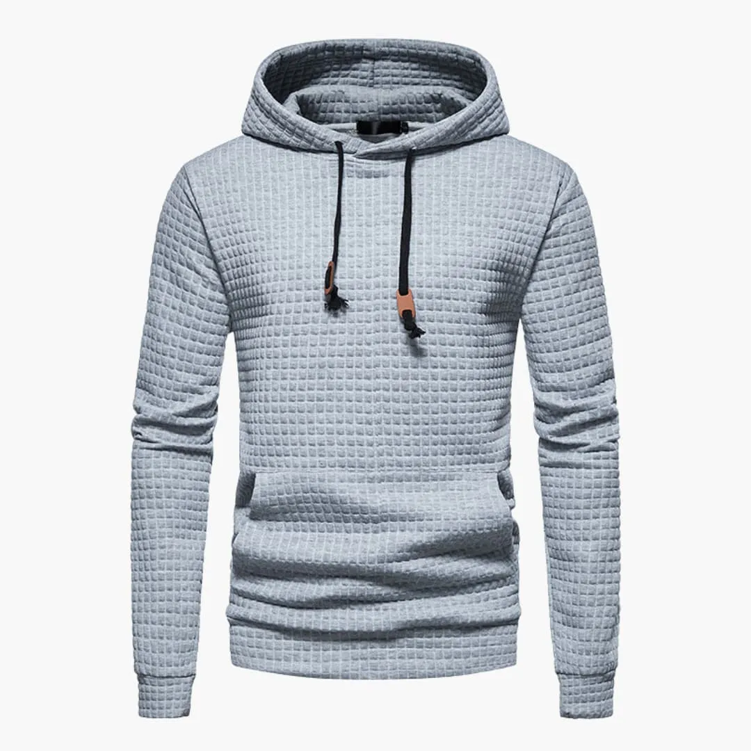 Trevor™ | Fitted Casual Waffle Hoodie