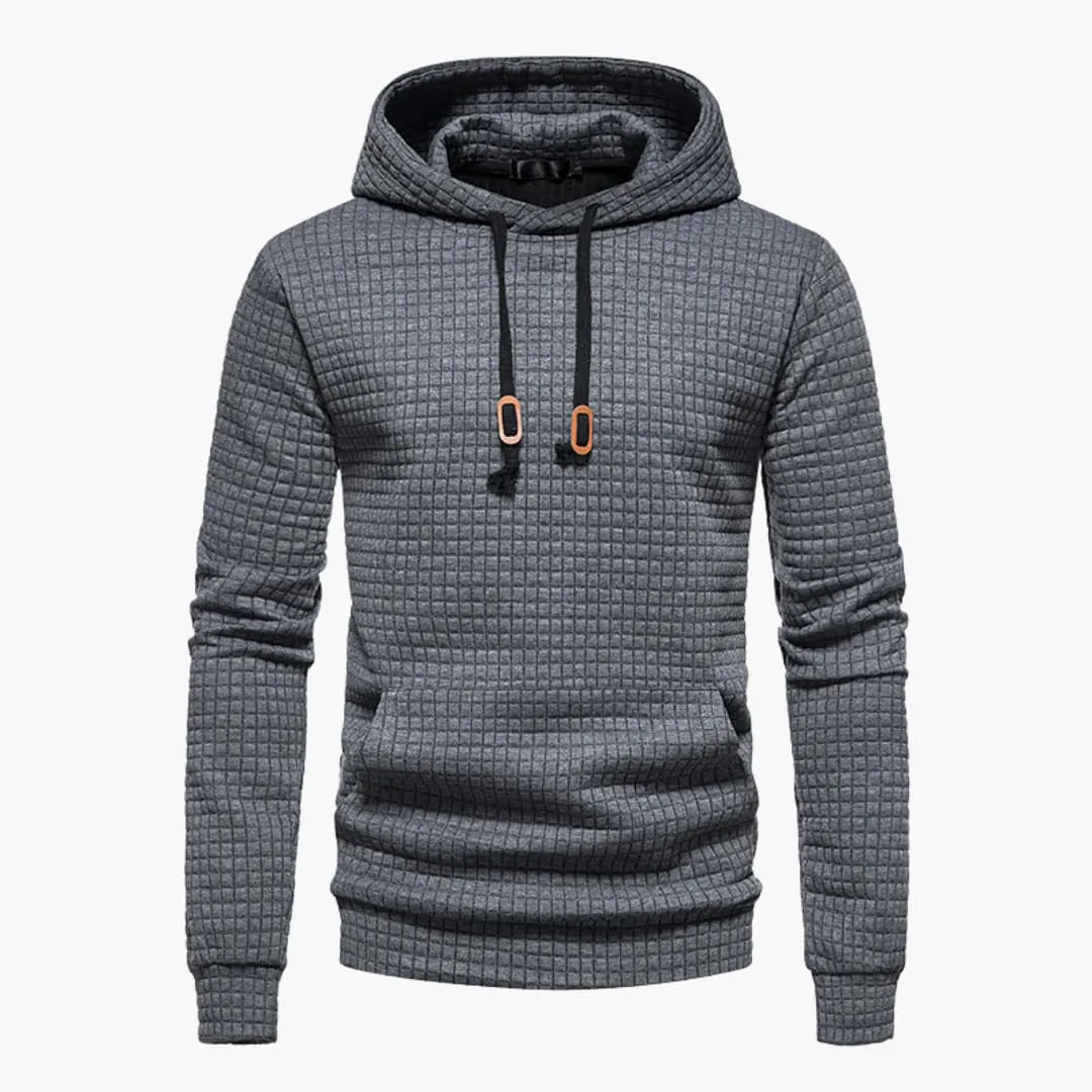 Trevor™ | Fitted Casual Waffle Hoodie