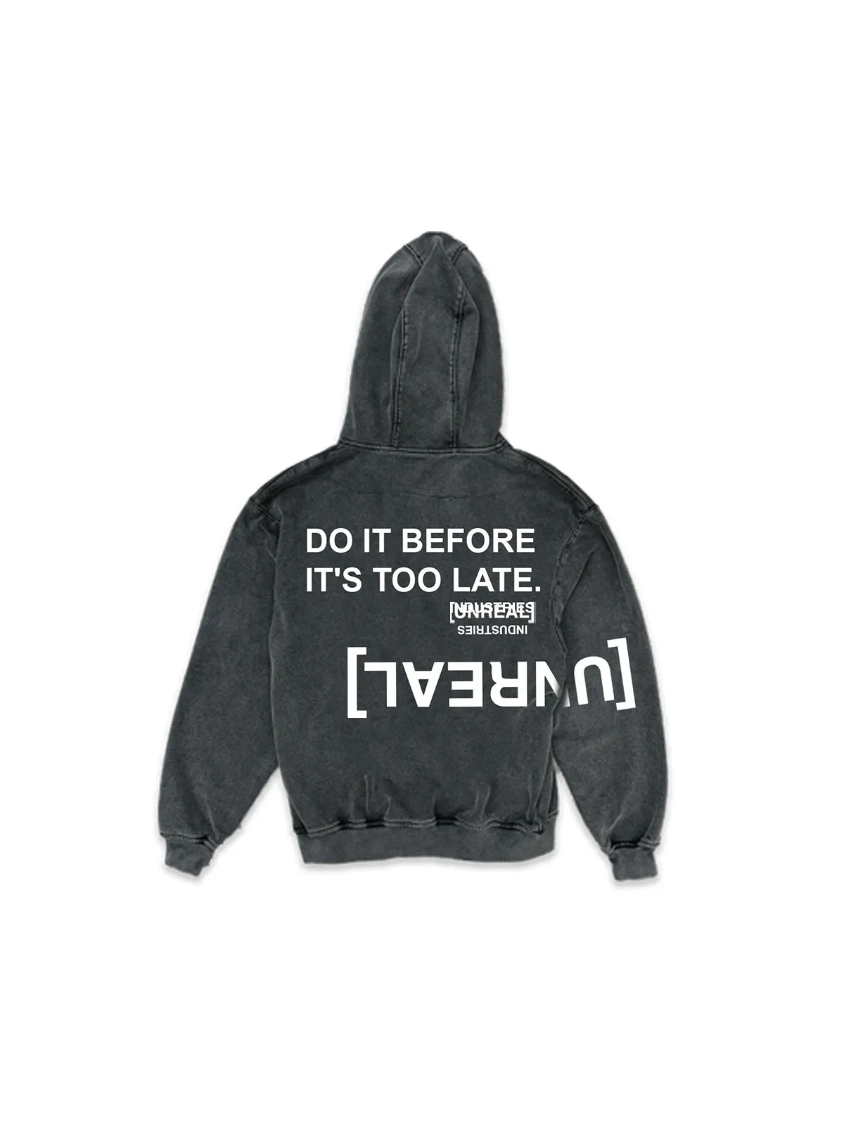 UNREAL Toaster Hoodie Washed black