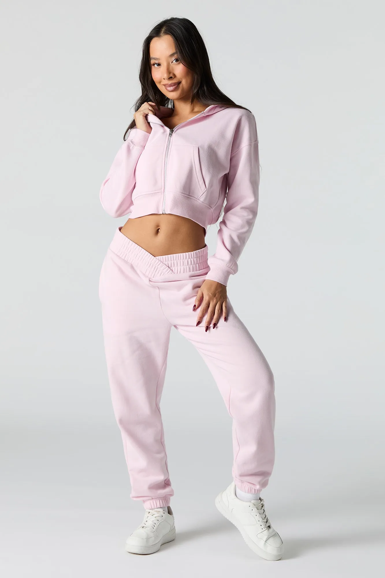 V Waist Fleece Jogger