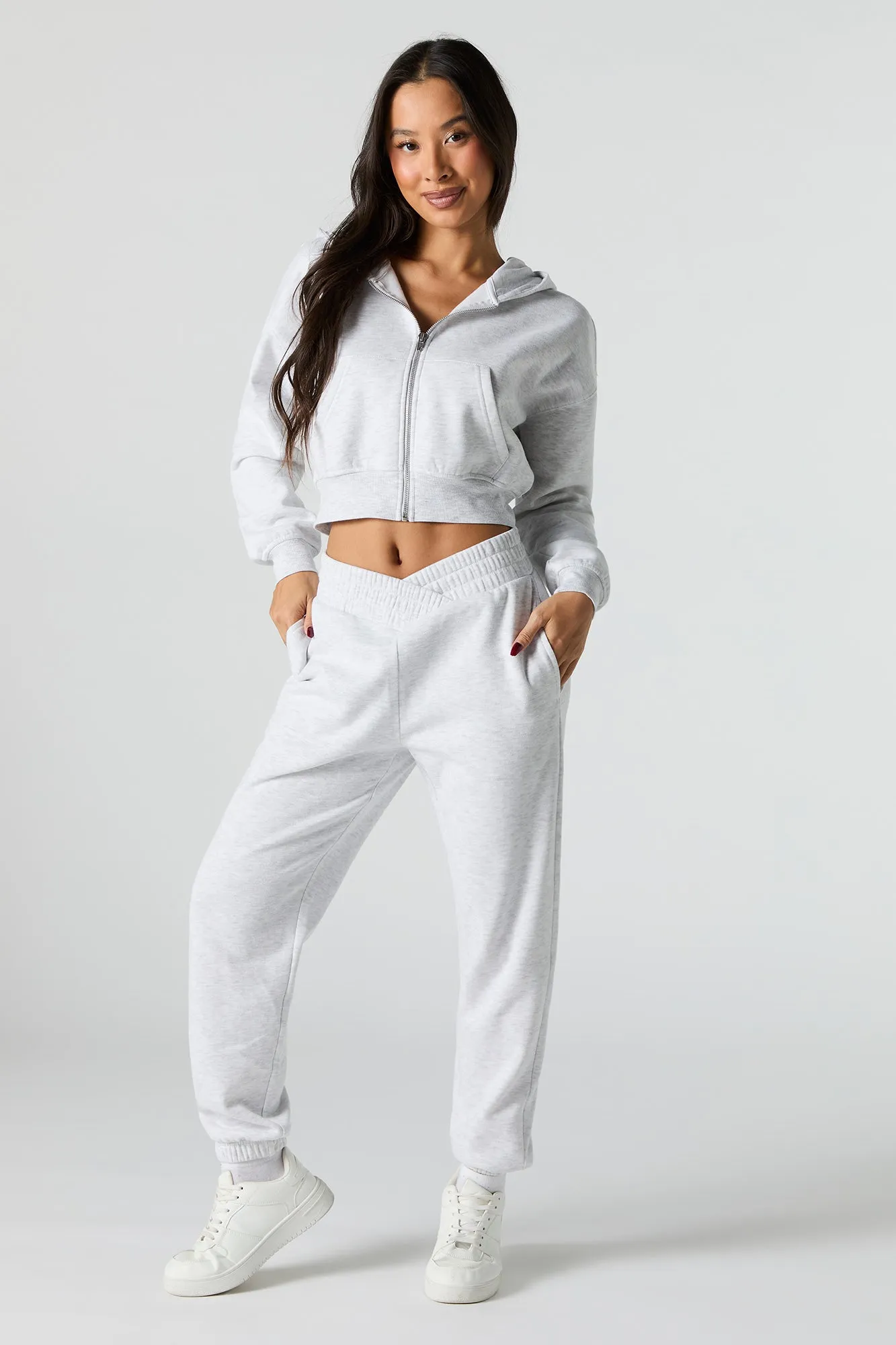 V Waist Fleece Jogger