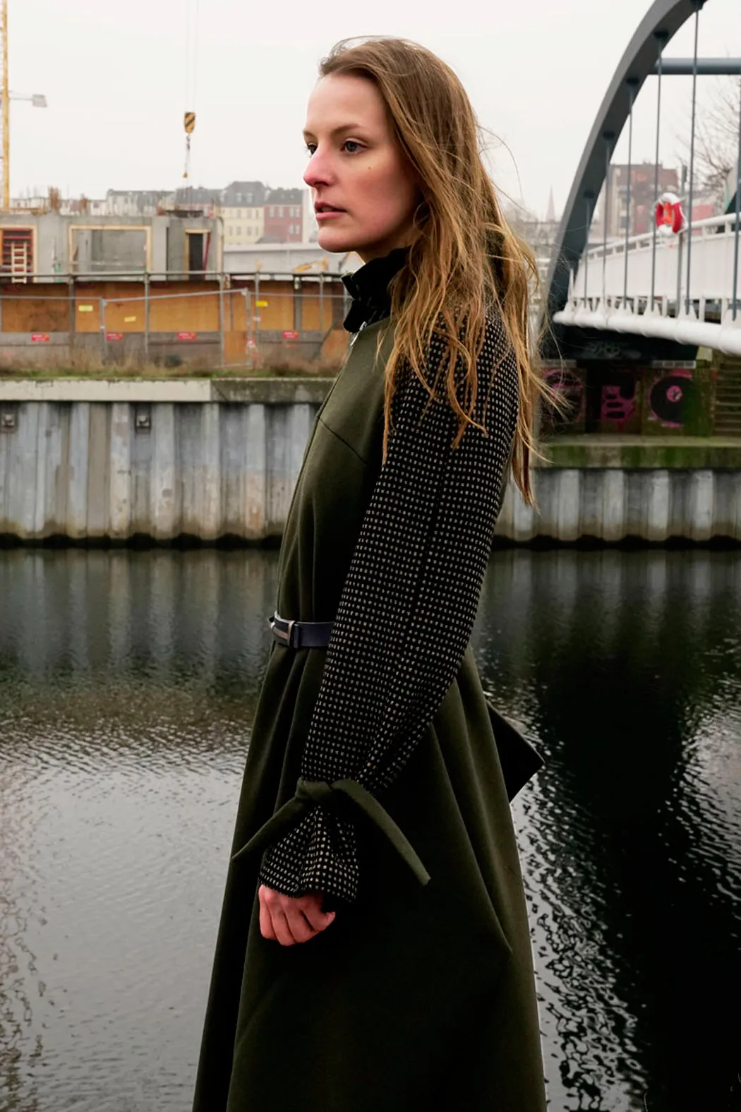 Versatile Wool Coat Green