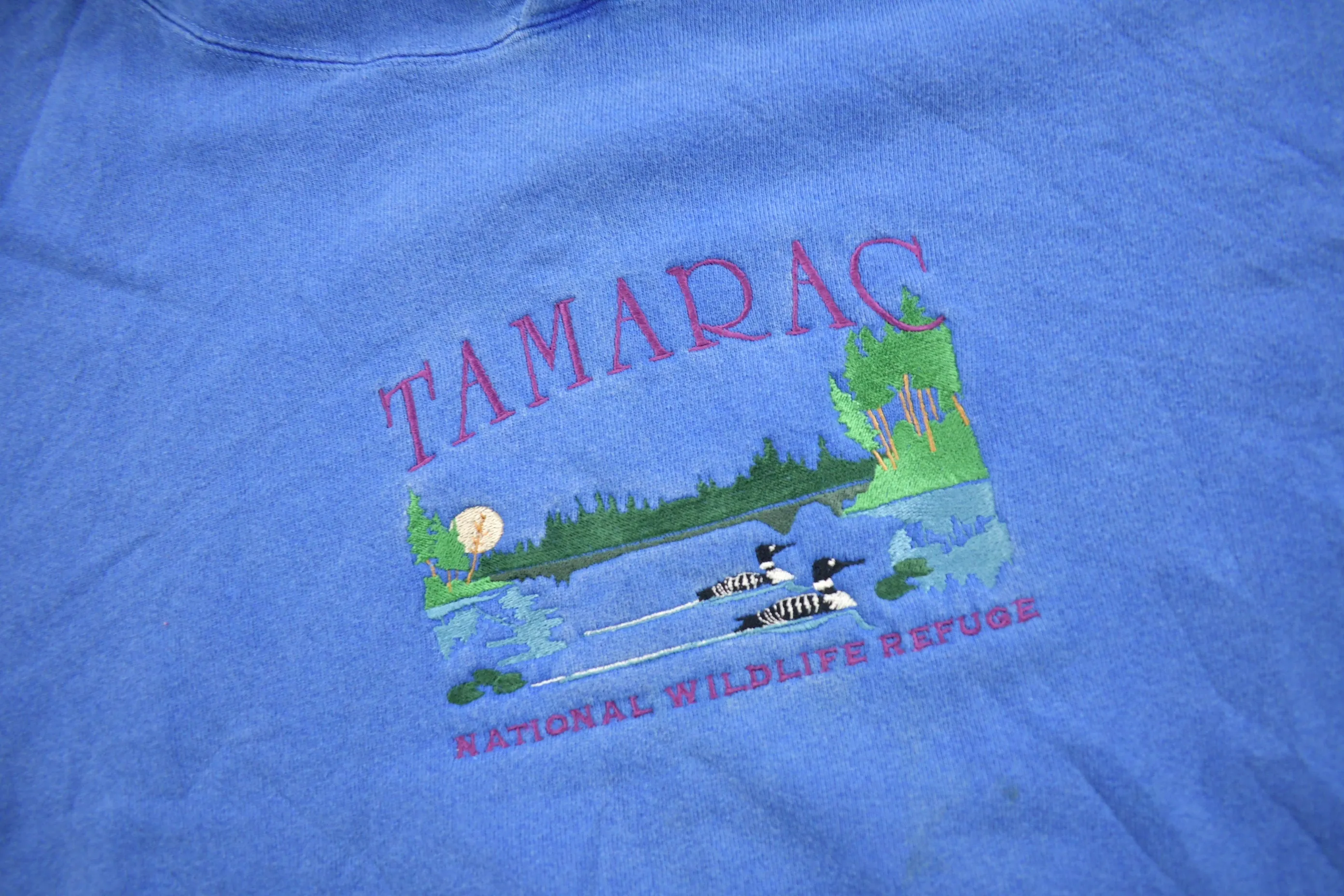 Vintage 1990s Tamarac National Wildlife Refuge Hoodie