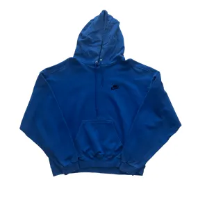 Vintage 90s Blue Nike Hoodie - Large