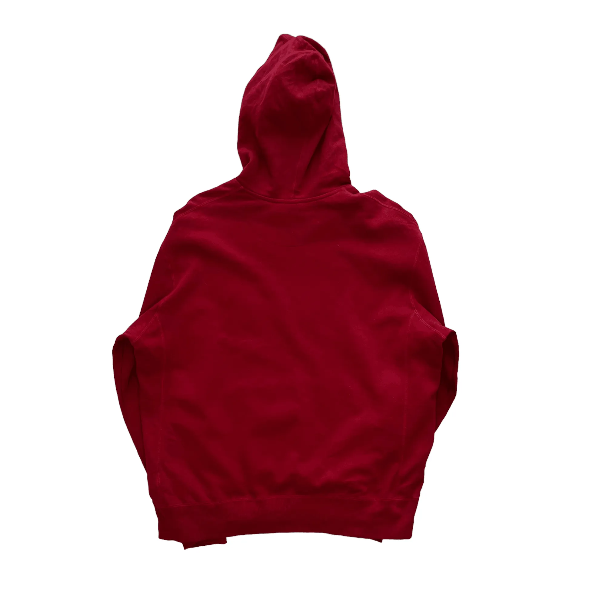 Vintage 90s Burgundy Nike Twins Hoodie - Extra Large