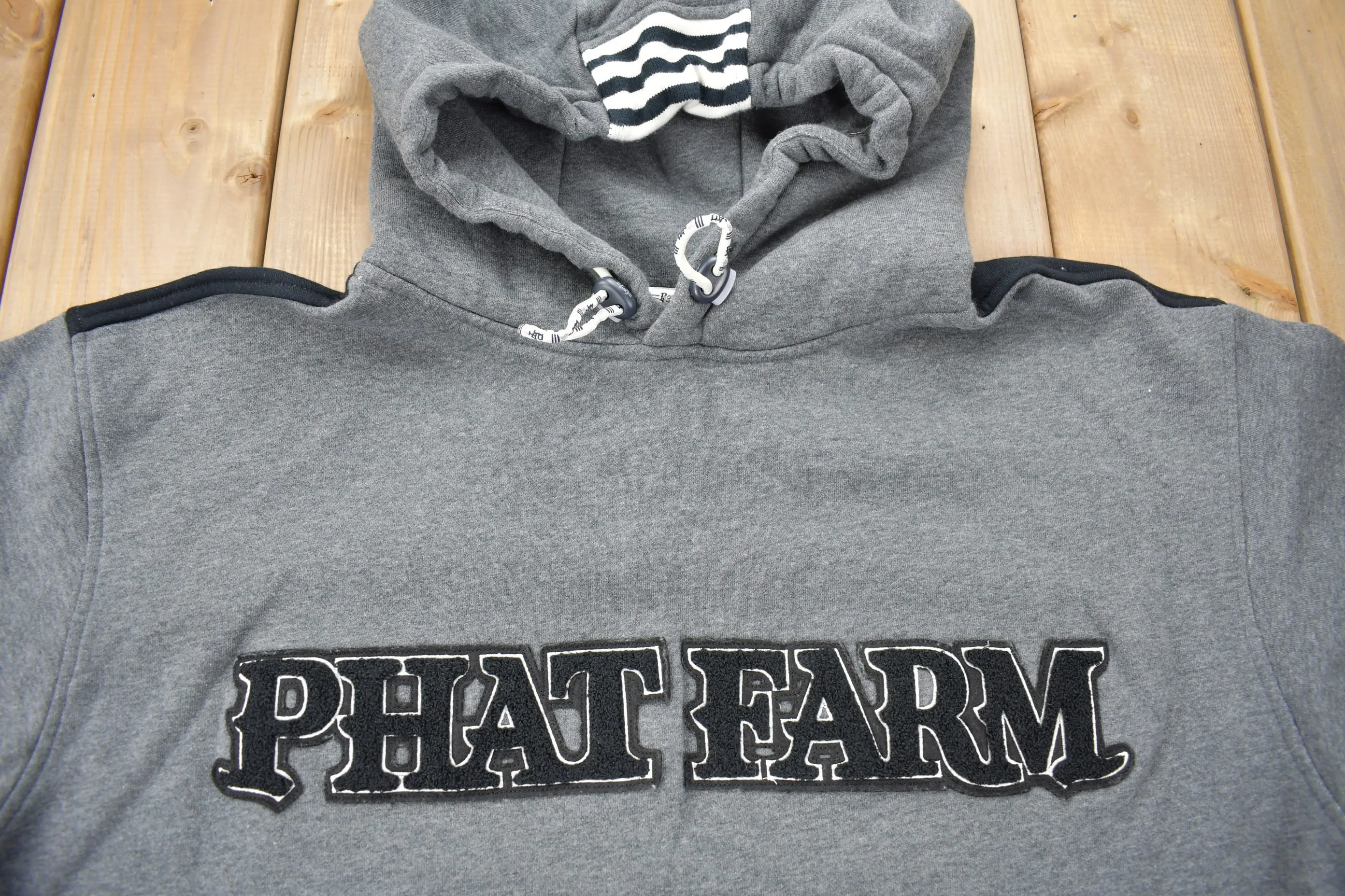 Vintage Deadstock Y2K Phat Farm Embroidered Hoodie