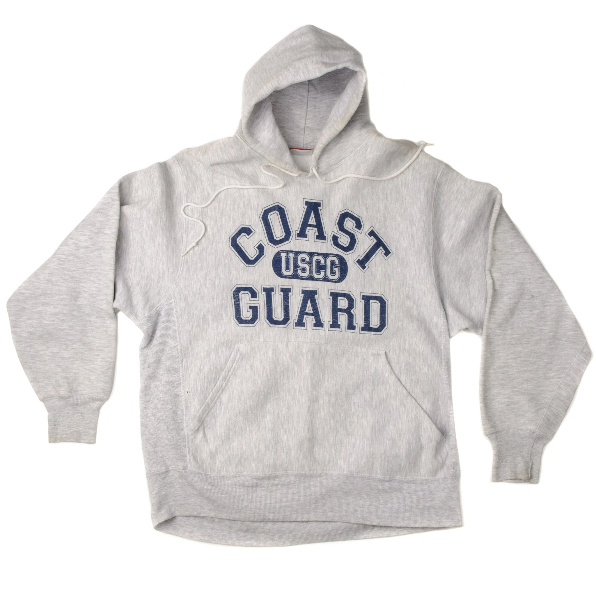 VINTAGE US COAST GUARD HOODIE SWEATSHIRT SIZE XL 1990s