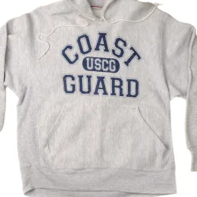 VINTAGE US COAST GUARD HOODIE SWEATSHIRT SIZE XL 1990s