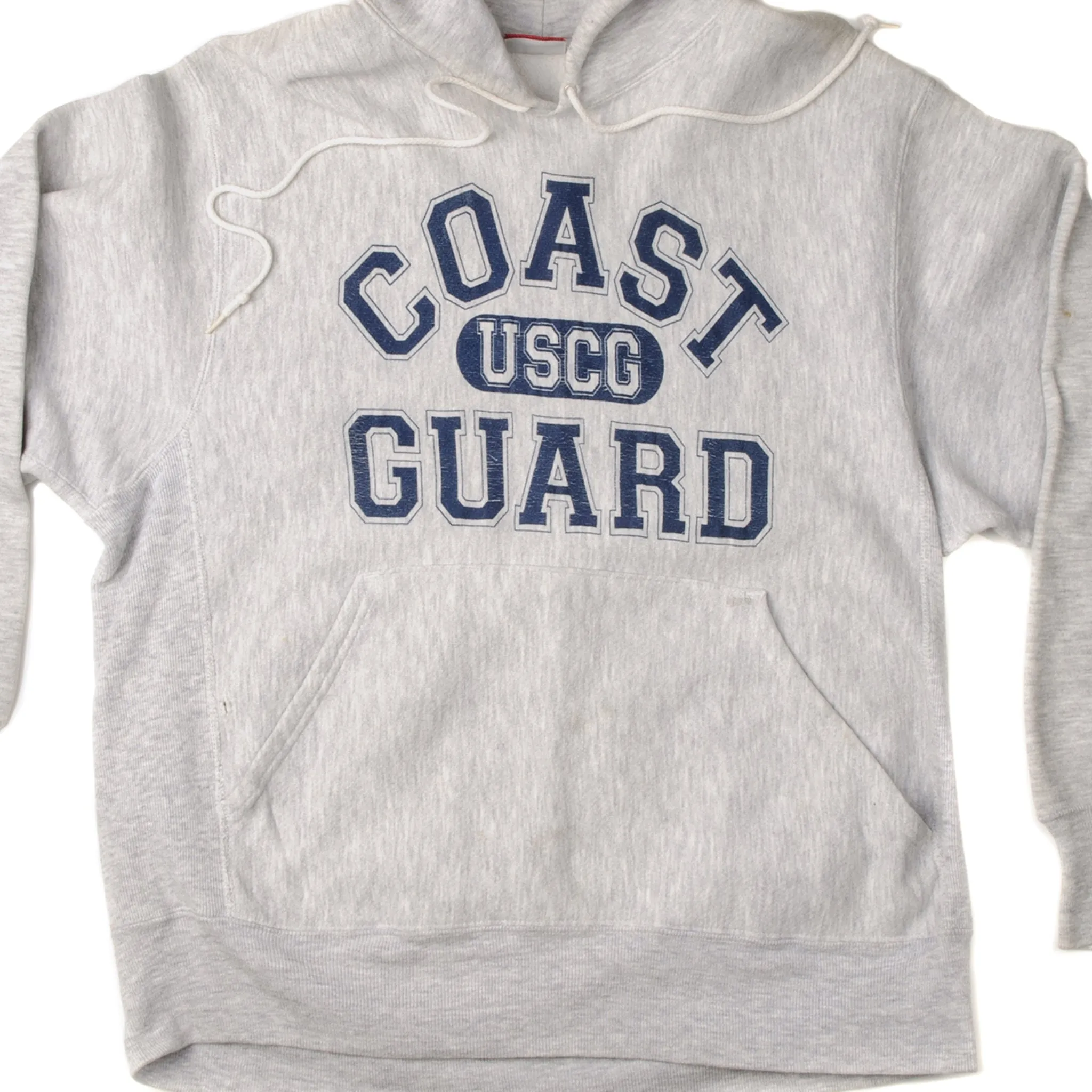 VINTAGE US COAST GUARD HOODIE SWEATSHIRT SIZE XL 1990s