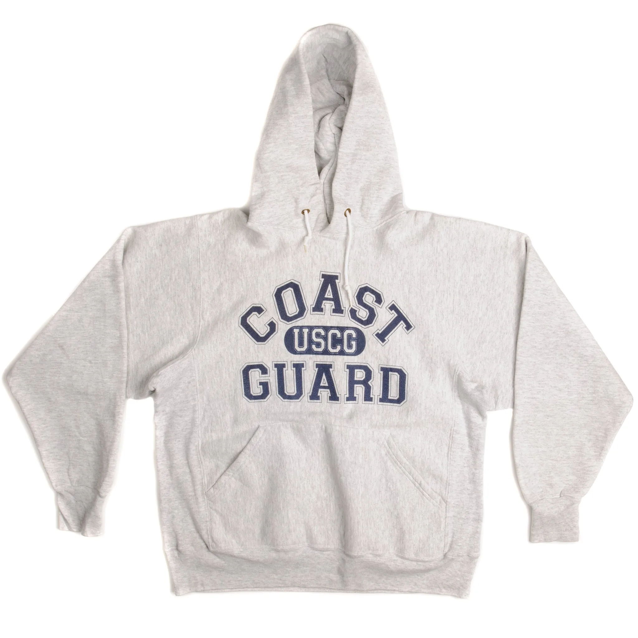 VINTAGE USCG HOODIE SWEATSHIRT SIZE LARGE MADE IN USA