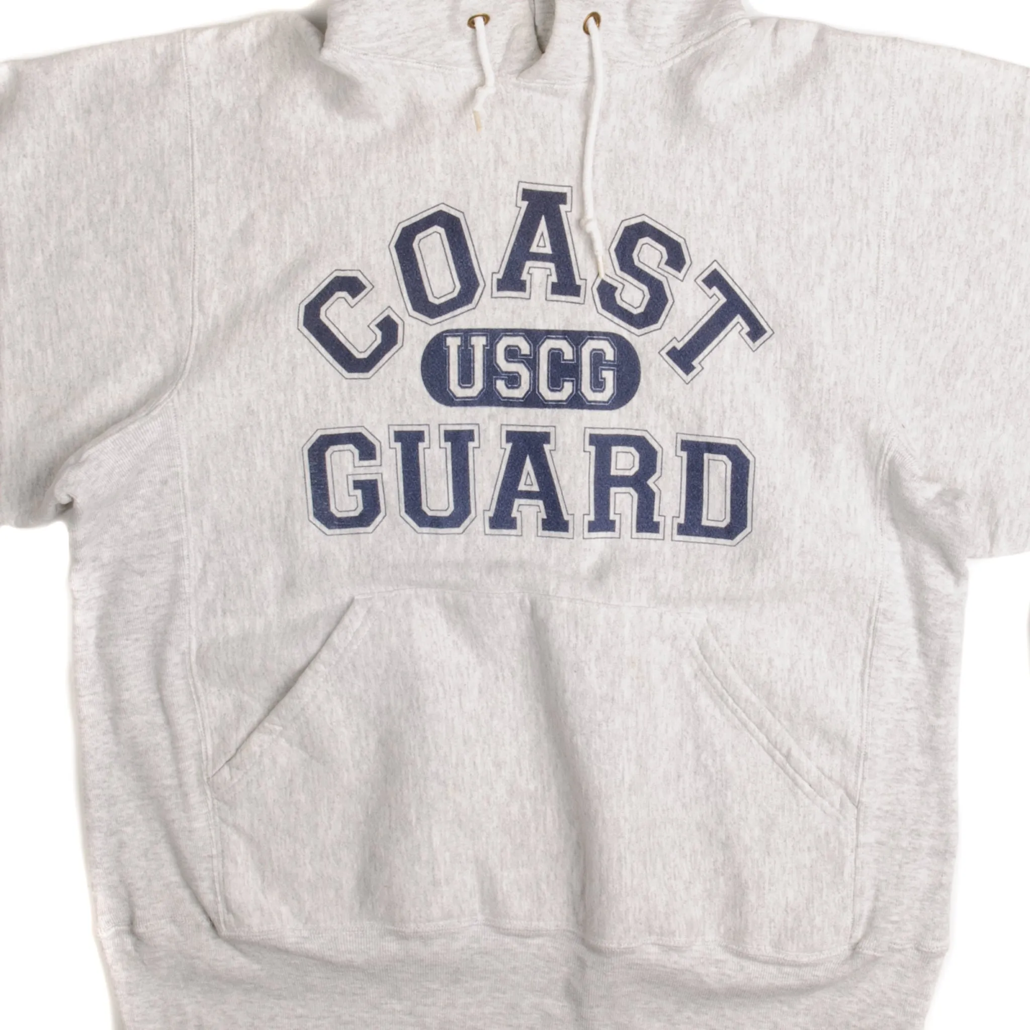 VINTAGE USCG HOODIE SWEATSHIRT SIZE LARGE MADE IN USA