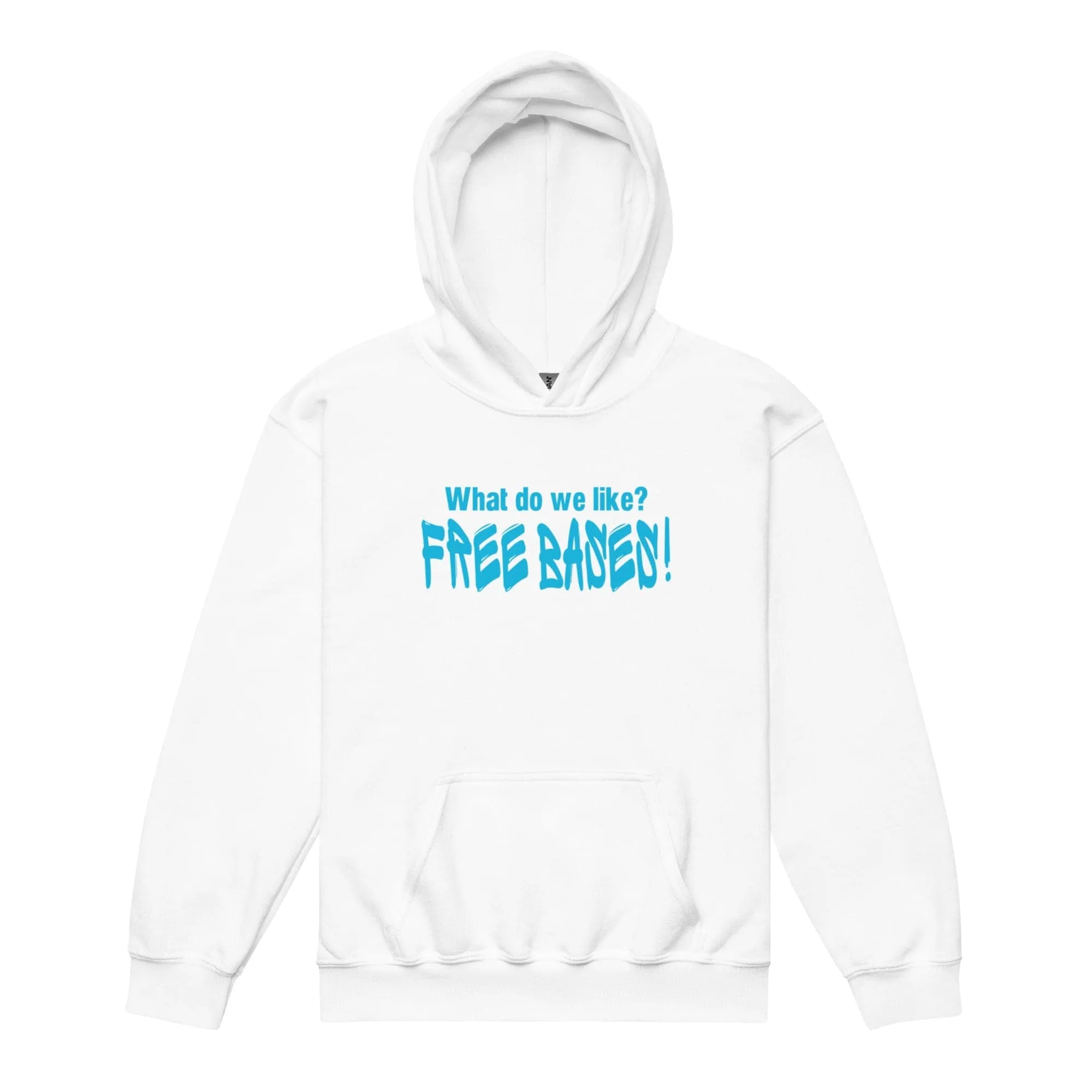 What Do We Like, Free Bases Teal - Youth Hoodie