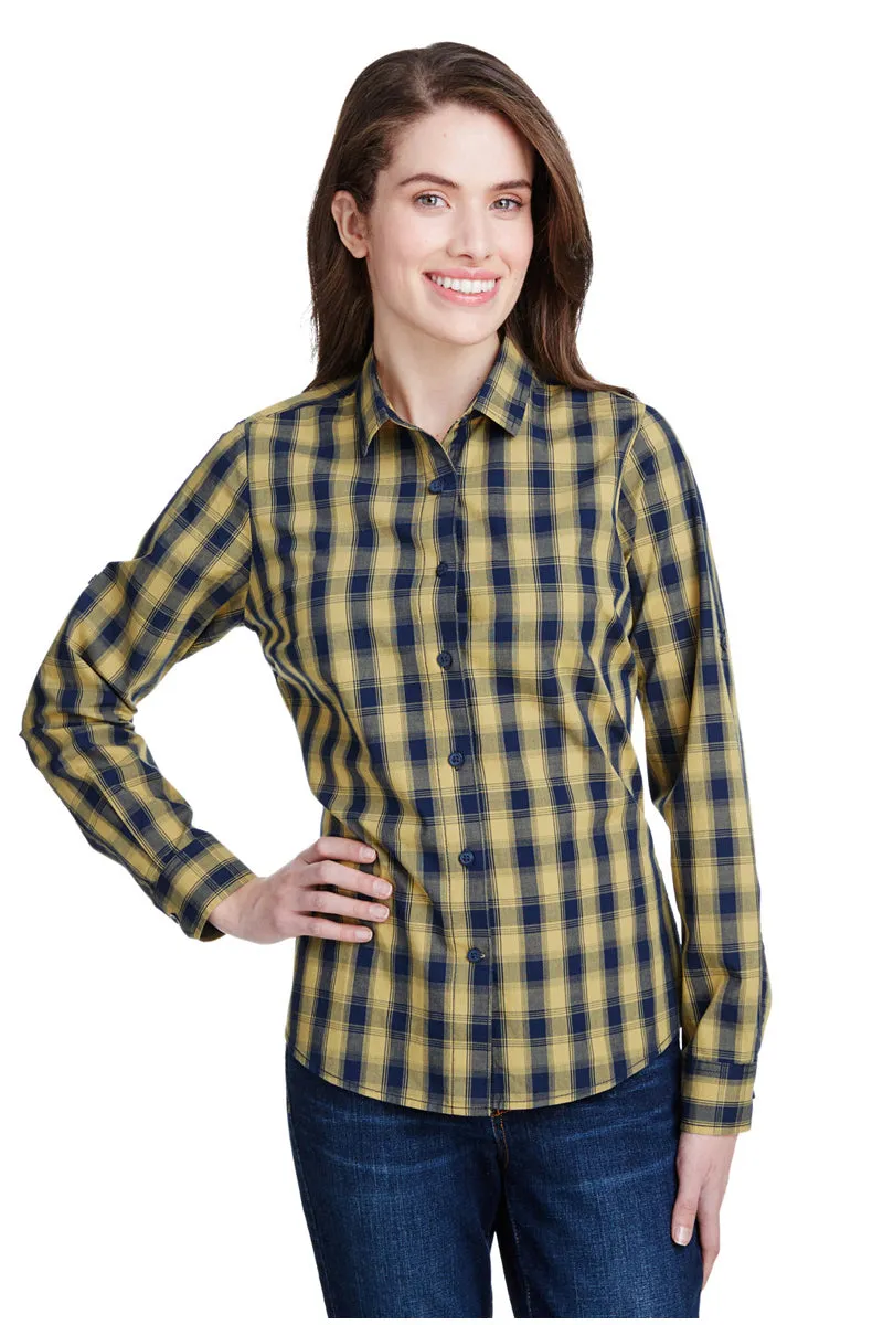 Women's Mulligan Check Long Sleeve Cotton Shirt