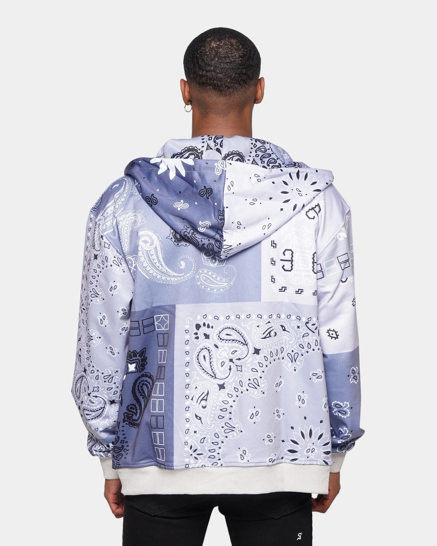 XXIII Lyon Paisley Hoodie Steel