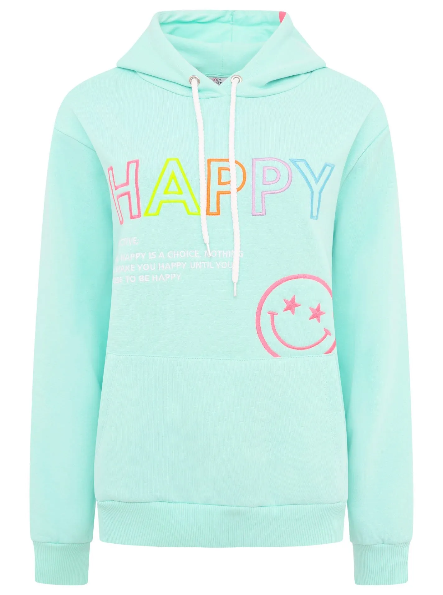 Zwillingsherz Hoodie Happy Smile