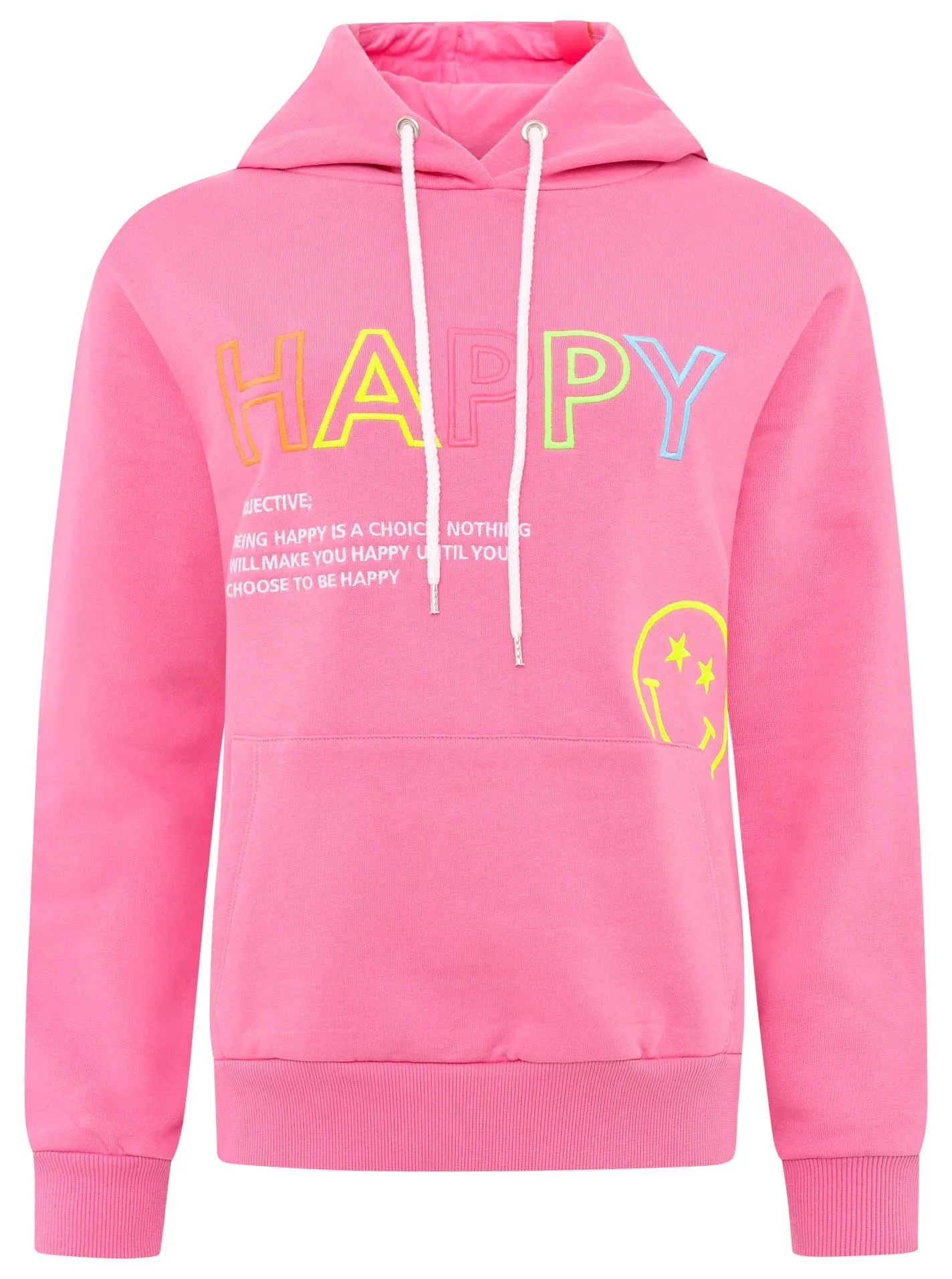 Zwillingsherz Hoodie Happy Smile